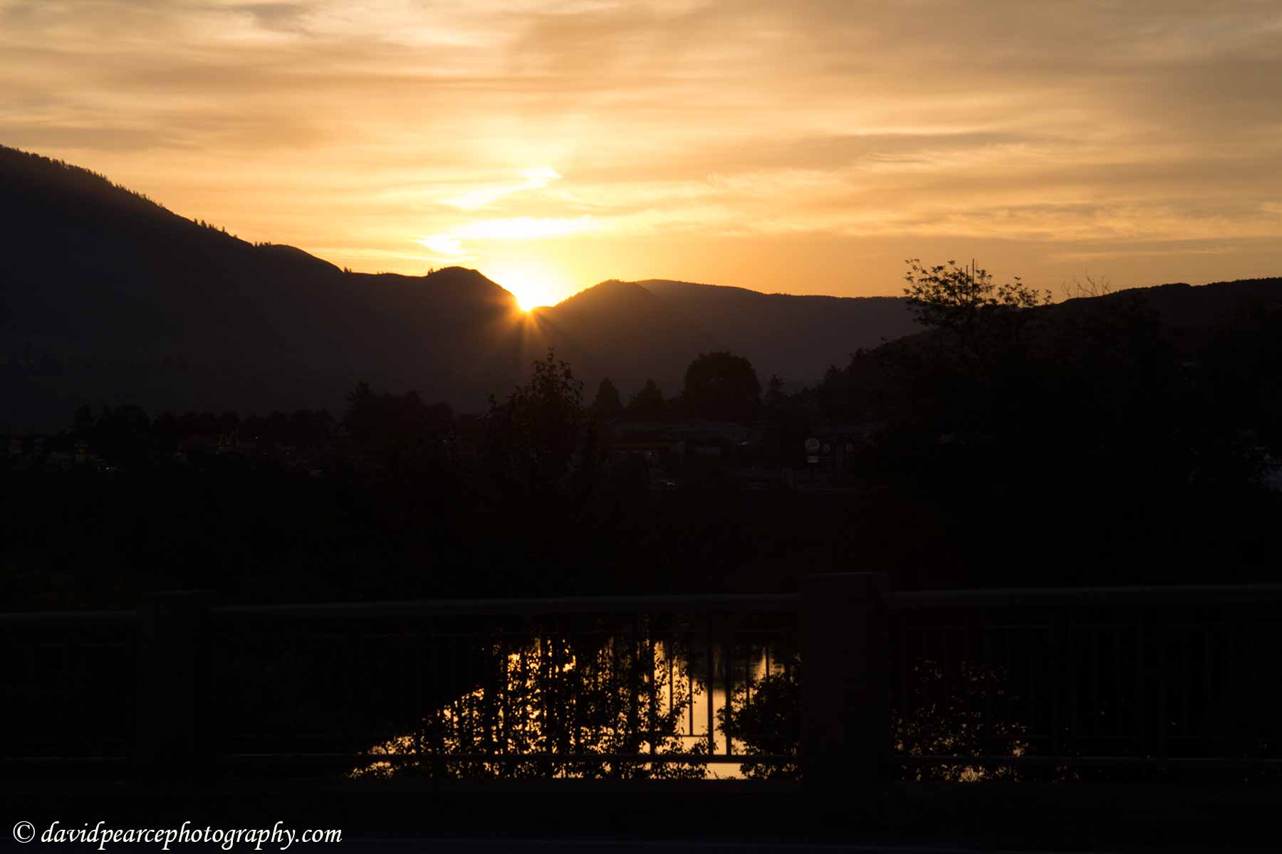 Sunrise at Kamloops