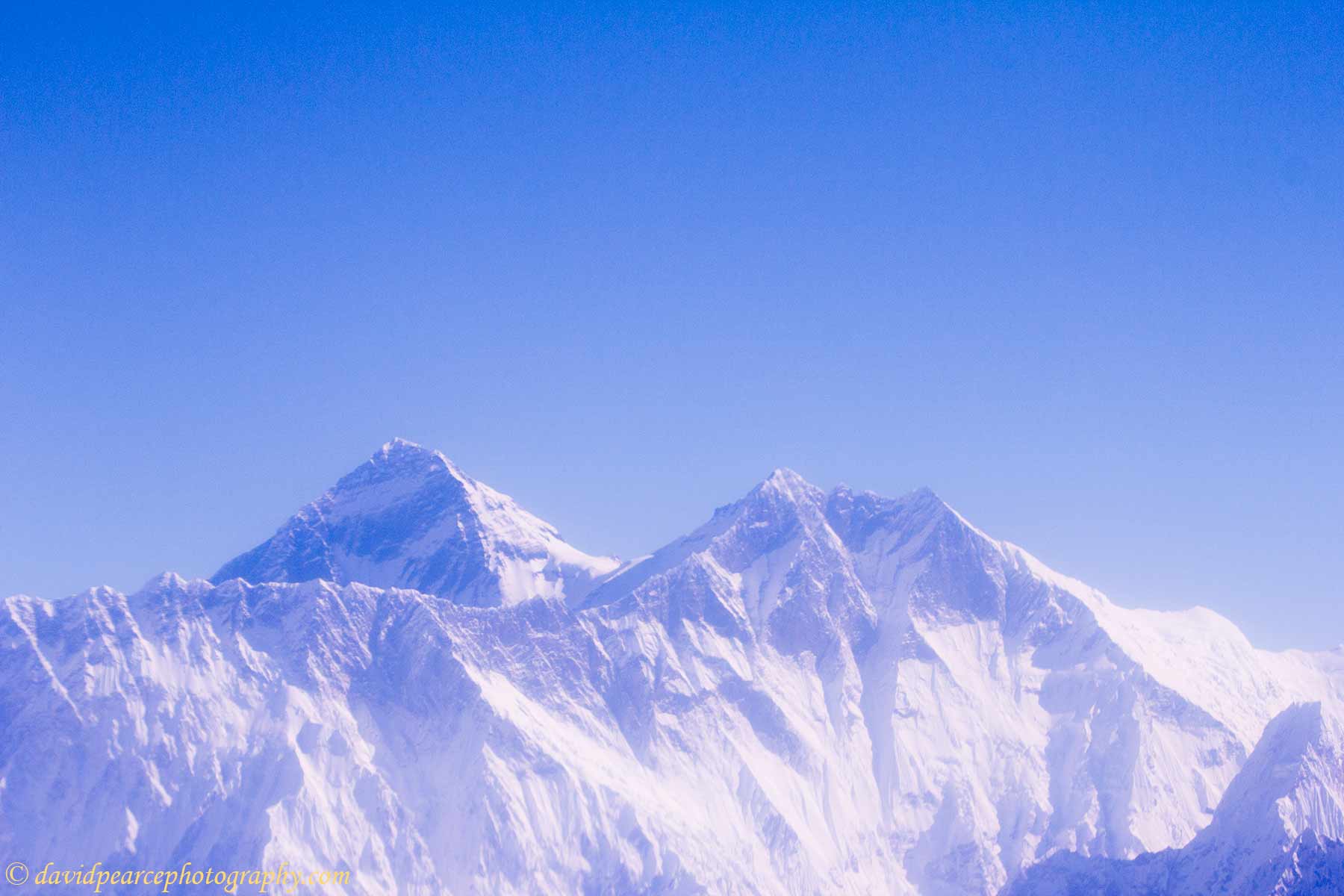 Mt Everest and Lhotse